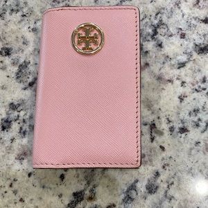 Tory Burch pink key fob